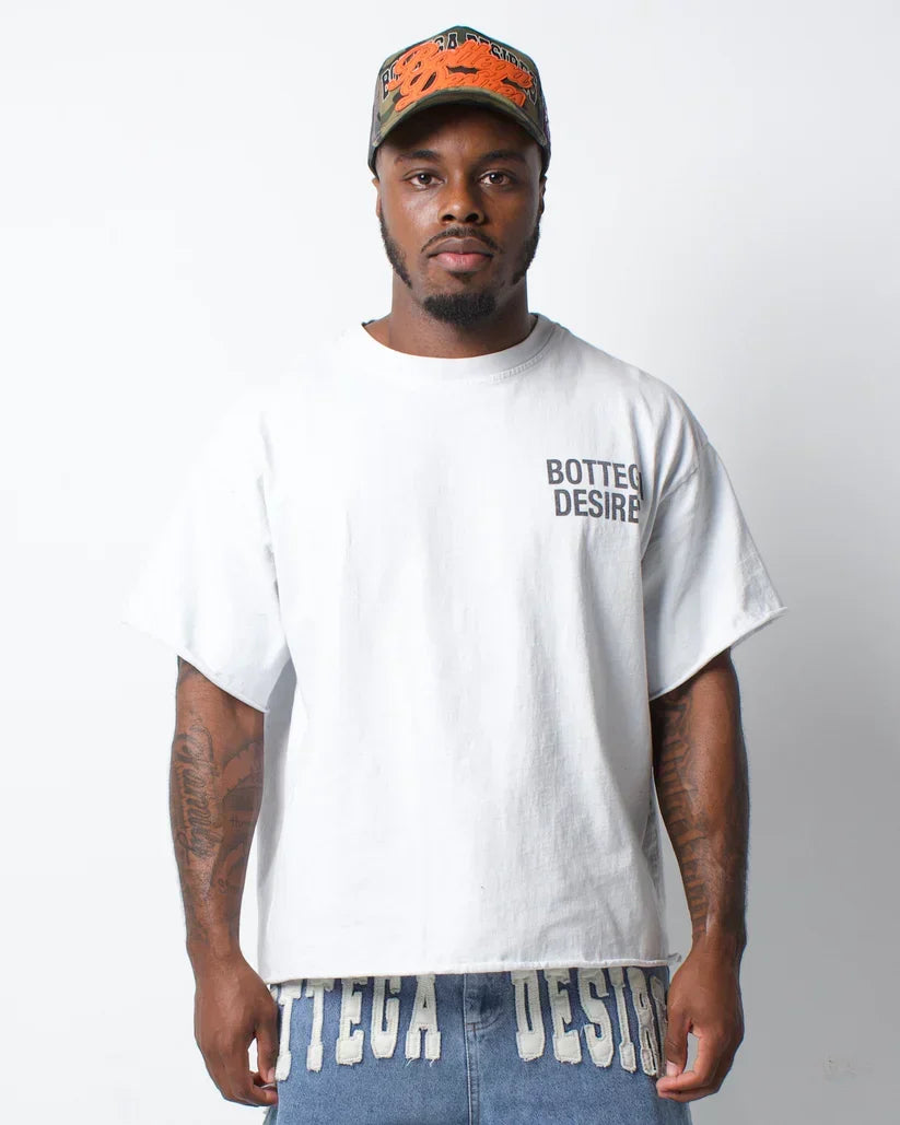 BOTTEGA DESIRES FUCK EM T-SHIRT (WHITE))