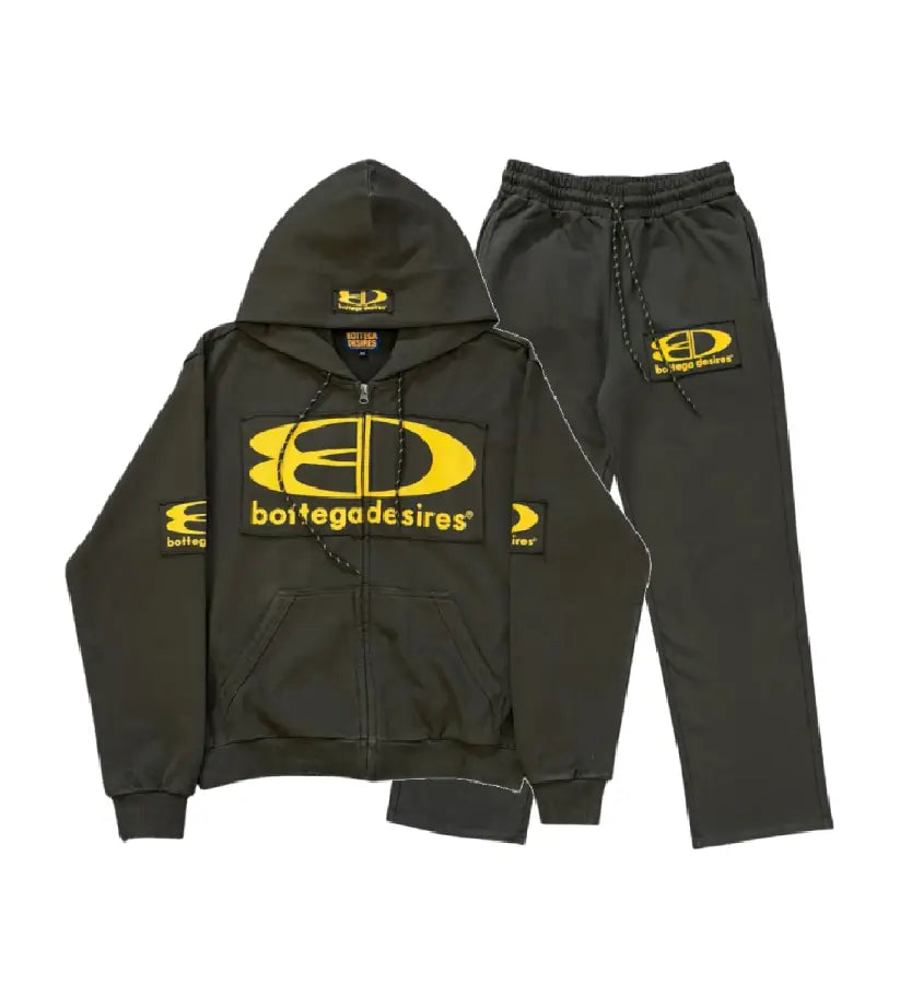 Bottega Desires Green Tech Tracksuit