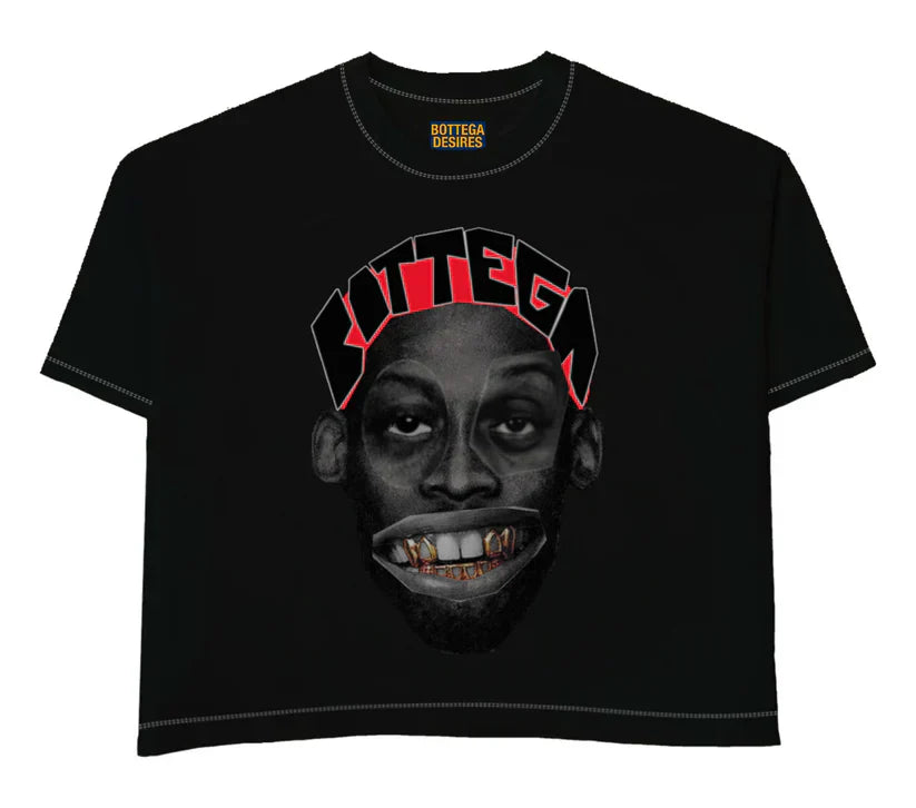 BOTTEGA DESIRES RODMAN T-SHIRT (BLACK)